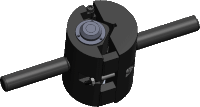 Telescopic pole mounting fixture — Muskat Engineering